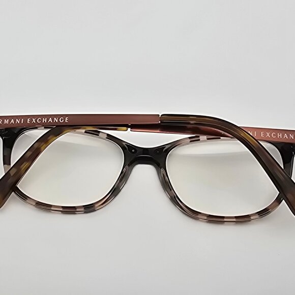 Armani Exchange AX3005 8037 Tortoise Brown Eyeglasses Frame w/ Case 52-17-145 - Picture 10 of 15